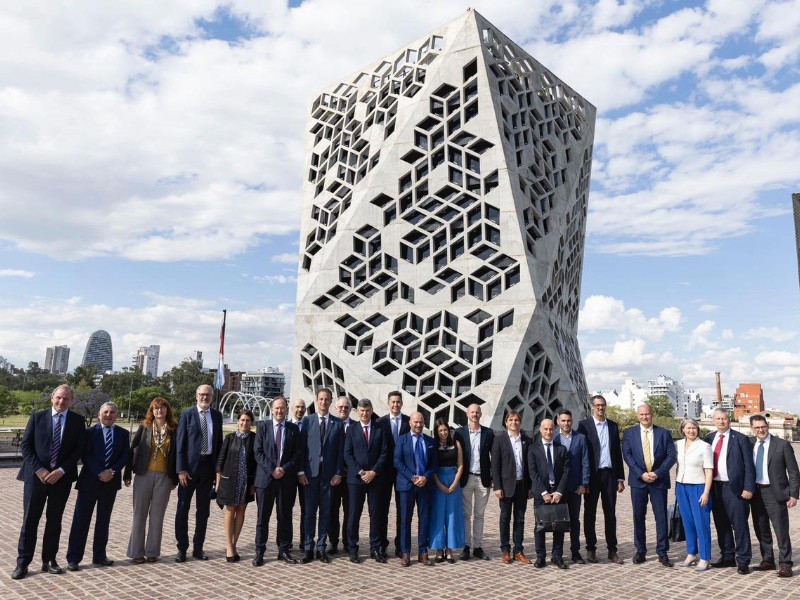 Sebastián Demarchi se reunió con embajadores de la Unión Europea para impulsar acciones climáticas y sostenibles