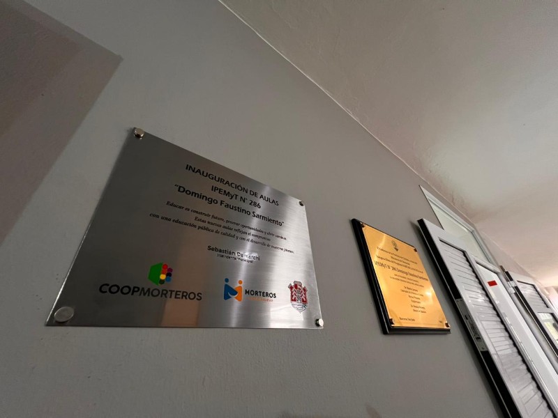 Nuevas Aulas Taller en el IPEMyT N° 286: Más infraestructura para la educación. 